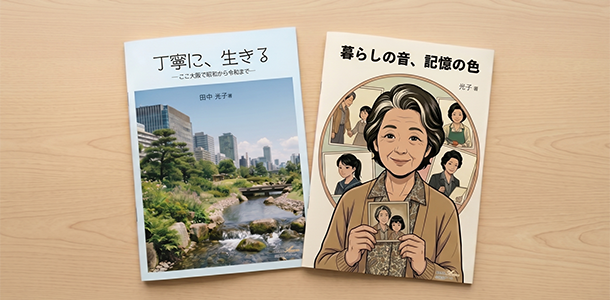 自分史の冊子イメージ